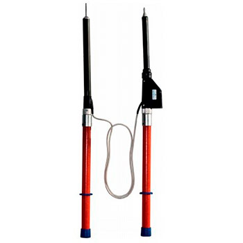 Указатель высокого напряжения универсальный УВНУ ТФ-10Д с трубкой фазировки ДИЭЛЕКТРИК